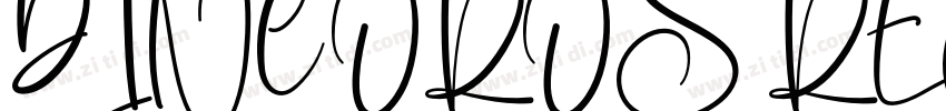 DINCOROS REGULAR字体转换